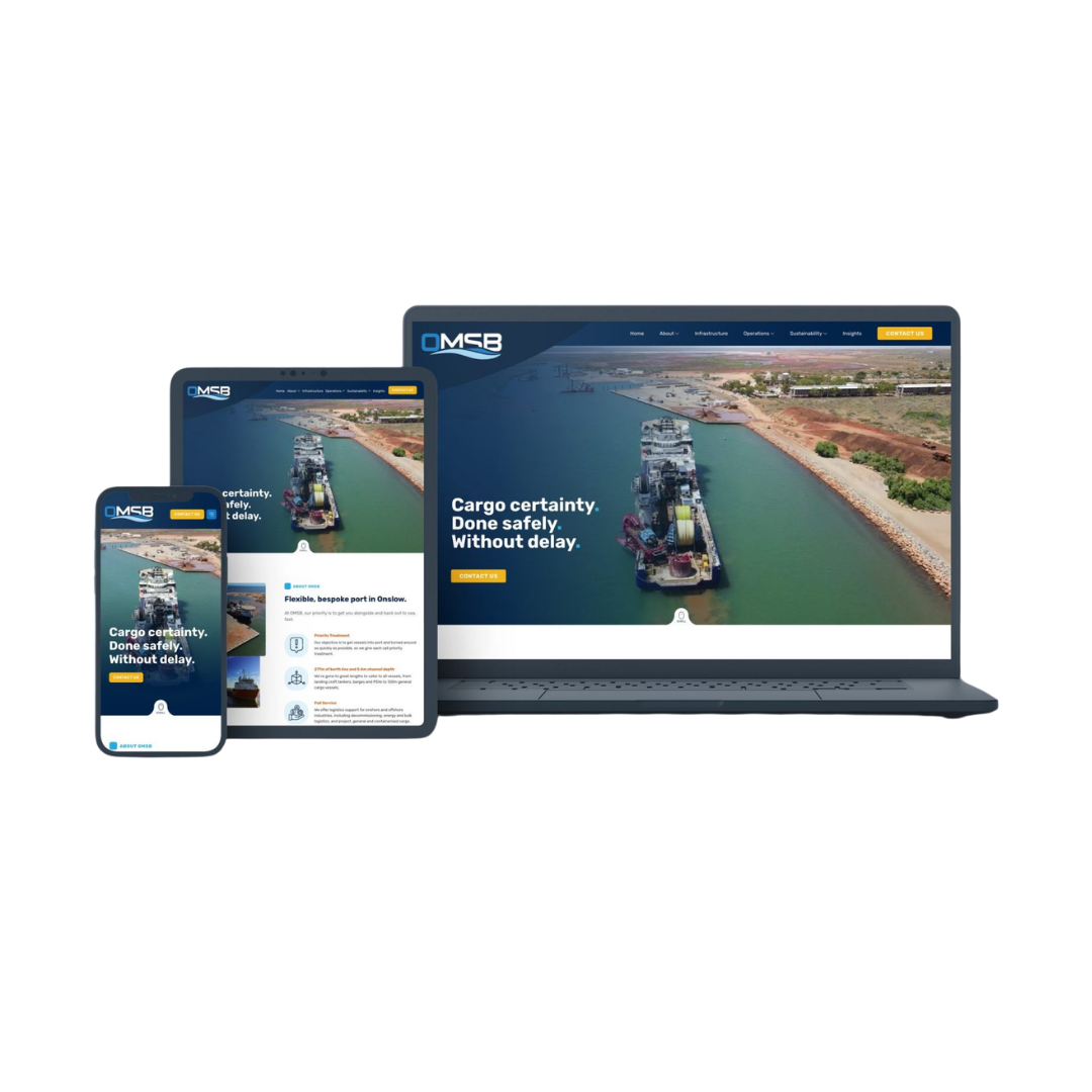 Corporate website redesign project